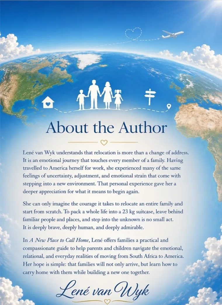 About the Author: Lené van Wyk se skrywersblad uit die boek